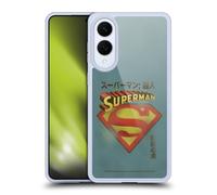 Head Case Designs Licenza Ufficiale Superman DC Comics Logo Giapponese Moda Vintage Custodia in Gel [Protezione di Grado Militare] Compatibile con Samsung Galaxy S25 Edge