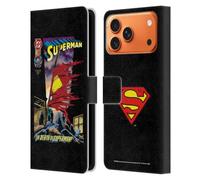 Head Case Designs Licenza Ufficiale Superman DC Comics Morte Copertine Libri Comici Famosi Custodia Portafoglio in Pelle Compatibile con Apple iPhone 17 Pro Max