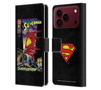 Head Case Designs Licenza Ufficiale Superman DC Comics Morte Copertine Libri Comici Famosi Custodia Portafoglio in Pelle Compatibile con Apple iPhone 18 Pro Max