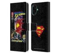 Head Case Designs Licenza Ufficiale Superman DC Comics Morte Copertine Libri Comici Famosi Custodia Portafoglio in Pelle Compatibile con Samsung Galaxy A07