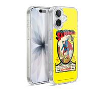 Head Case Designs Licenza Ufficiale Superman DC Comics Numero 1 Copertine Libri Comici Famosi Custodia in Gel [Protezione di Grado Militare] Compatibile con Apple iPhone 17 E Compatibile con MagSafe