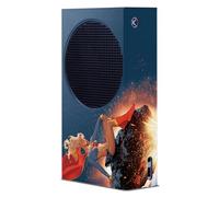 Head Case Designs Licenza Ufficiale Superman DC Comics Supergirl Loghi E Fumetti Console Da Gioco Wrap Compatibile con Xbox Series S Console