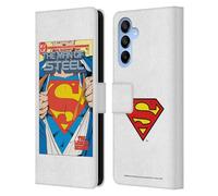 Head Case Designs Licenza Ufficiale Superman DC Comics The Man of Steel 1 Copertine Libri Comici Famosi Custodia Portafoglio in Pelle Compatibile con Samsung Galaxy A16 5G