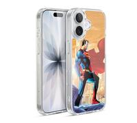 Head Case Designs Licenza Ufficiale Superman DC Comics Variante #23 Arte Fumetto Custodia in Gel [Protezione di Grado Militare] Compatibile con Apple iPhone 17 E con MagSafe