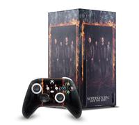 Head Case Designs Licenza Ufficiale Supernatural Stagione 12 Gruppo Arte Chiave Pacchetto Console Da Gioco Wrap E Pelle Per Controller Compatibile con Xbox Series X