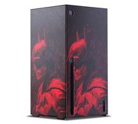 Head Case Designs Licenza Ufficiale The Batman Pioggia Neo-Noir E Poster Console Da Gioco Wrap Compatibile con Xbox Series X