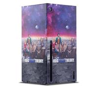 Head Case Designs Licenza Ufficiale The Big Bang Theory Stagione 11 Arte Chiave Grafica Console Da Gioco Wrap Compatibile con Xbox Series X