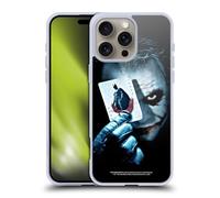 Head Case Designs Licenza Ufficiale The Dark Knight Carta Joker Arte Chiave Custodia in Gel [Protezione di Grado Militare] Compatibile con Apple iPhone 16 PRO Max E Compatibile con MagSafe