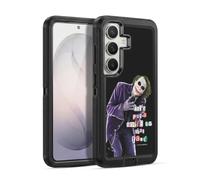 Head Case Designs Licenza Ufficiale The Dark Knight Joker Metti Un Sorriso Grafica Custodia Antiurto Ultra Blindata compatibile con Samsung Galaxy S26 Plus