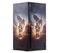Head Case Designs Licenza Ufficiale The Flash 2023 Arte Chiave Grafica Arte Console Da Gioco Wrap Compatibile con Xbox Series X
