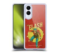 Head Case Designs Licenza Ufficiale The Flash DC Comics Jay Garrick Vintage Custodia in Gel [Protezione di Grado Militare] Compatibile con Samsung Galaxy S25 Edge