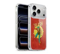 Head Case Designs Licenza Ufficiale The Flash DC Comics Jay Garrick Vintage Custodia in Gel [Protezione di Grado Militare] Compatibile Con Apple iPhone 17 Pro E Compatibile Con MagSafe