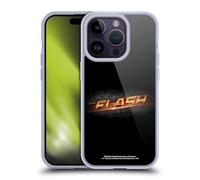 Head Case Designs Licenza Ufficiale The Flash TV Series Nero Logos Custodia in Gel [Protezione di Grado Militare] Compatibile con Apple iPhone 14 PRO