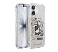 Head Case Designs Licenza Ufficiale The Goonies Arte del Personaggio Grafiche Custodia in Gel [Protezione di Grado Militare] Compatibile con Apple iPhone 17 E Compatibile con MagSafe