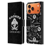 Head Case Designs Licenza Ufficiale The Goonies Logo Grafiche Custodia Portafoglio in Pelle Compatibile con Apple iPhone 17 Pro Max