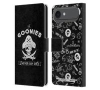 Head Case Designs Licenza Ufficiale The Goonies Logo Grafiche Custodia Portafoglio in Pelle Compatibile con Apple iPhone 17 Air