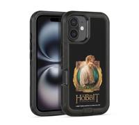 Head Case Designs Licenza Ufficiale The Hobbit An Unexpected Journey Bilbo Arte Chiave Custodia Antiurto Ultra Blindata compatibile con Apple iPhone 16