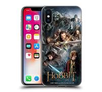 Head Case Designs Licenza Ufficiale The Hobbit An Unexpected Journey Gruppo Arte Chiave Custodia in Gel [Grado Militare] Compatibile con Apple iPhone X/iPhone XS E Compatibile con MagSafe