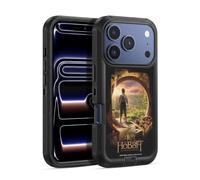 Head Case Designs Licenza Ufficiale The Hobbit An Unexpected Journey Hobbit nella porta Arte Chiave Custodia Antiurto Ultra Blindata compatibile con Apple iPhone 17 Pro