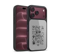 Head Case Designs Licenza Ufficiale The Hobbit An Unexpected Journey La Compagnia Arte Chiave Cover in gel rinforzata [Protezione di Grado Militare] Compatibile con Apple iPhone 18 Pro