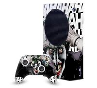 Head Case Designs Licenza Ufficiale The Joker DC Comics The Killing Joke Arte Personaggi Console Da Gioco Wrap E Pelle Per Controller Compatibile con Xbox Series S Console & Controller Bundle