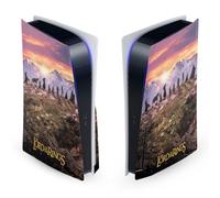 Head Case Designs Licenza Ufficiale The Lord of The Rings The Fellowship of The Ring Gruppo Grafica Arte Vinile Frontalino Sticker Gaming Pelle Adesivo Compatibile con Sony PS5 Disc Edition Console