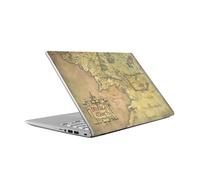 Head Case Designs Licenza Ufficiale The Lord Of The Rings The Fellowship Of The Ring Mappa Della Terra Di Mezzo Grafica Arte Vinile Sticker Pelle Adesivo Compatibile con Asus Vivobook 14 X409FA-EK555T