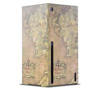 Head Case Designs Licenza Ufficiale The Lord Of The Rings The Fellowship Of The Ring Mappa Della Terra Di Mezzo Grafica Arte Console Da Gioco Wrap Compatibile con Xbox Series X