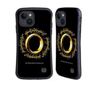 Head Case Designs Licenza Ufficiale The Lord of The Rings The Fellowship of The Ring Un Anello Grafiche Custodia Cover Ibrida Compatibile con Apple iPhone 15