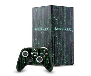 Head Case Designs Licenza Ufficiale The Matrix Codici Arte Chiave Pacchetto Console Da Gioco Wrap E Pelle Per Controller Compatibile con Xbox Series X