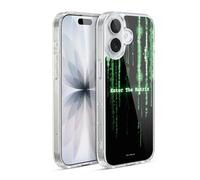 Head Case Designs Licenza Ufficiale The Matrix Entra in Matrix Arte Chiave Custodia in Gel [Protezione di Grado Militare] Compatibile con Apple iPhone 17 E Compatibile con MagSafe