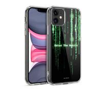 Head Case Designs Licenza Ufficiale The Matrix Entra in Matrix Arte Chiave Custodia in Gel [Protezione di Grado Militare] Compatibile Con Apple iPhone 11 E Compatibile Con MagSafe