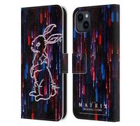 Head Case Designs Licenza Ufficiale The Matrix Resurrections La Scelta È Un'illusione Arte Chiave Custodia Portafoglio in Pelle Compatibile con Apple iPhone 15 Plus