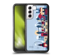 Head Case Designs Licenza Ufficiale The National Gallery London Skyline Arte Custodia Antiurto Ultra Blindata Compatibile con Samsung Galaxy S21+ 5G