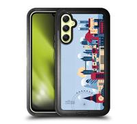 Head Case Designs Licenza Ufficiale The National Gallery London Skyline Arte Custodia Antiurto Ultra Blindata Compatibile con Samsung Galaxy A34 5G