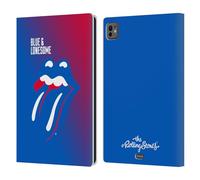 Head Case Designs Licenza Ufficiale The Rolling Stones Blue And Lonesome Album Arte Chiave Custodia Portafoglio in Pelle Compatibile con Apple iPad PRO 11 M4 2024