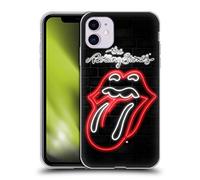 Head Case Designs Licenza Ufficiale The Rolling Stones Neon Lingua Collezione Custodia in Gel [Protezione di Grado Militare] Compatibile con Apple iPhone 11