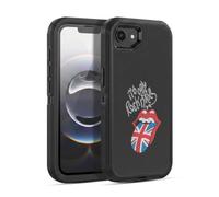 Head Case Designs Licenza Ufficiale The Rolling Stones Only Rock And Roll Distressed Albums Custodia Antiurto Ultra Blindata compatibile con Apple iPhone 16e / iPhone 17e