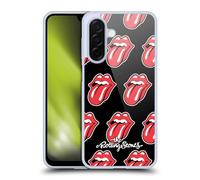 Head Case Designs Licenza Ufficiale The Rolling Stones Pattern Classico Lingua Lingua Collezione Custodia in Gel [Protezione di Grado Militare] Compatibile con Samsung Galaxy A26 5G