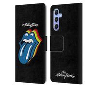 Head Case Designs Licenza Ufficiale The Rolling Stones Pop Art 2 Lingua Collezione Custodia Portafoglio in Pelle Compatibile con Samsung Galaxy A34 5G