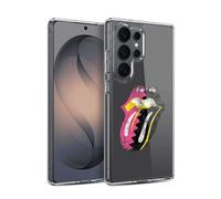 Head Case Designs Licenza Ufficiale The Rolling Stones Solo per Ragazze Pop Art Lingua Albums Custodia in Gel [Protezione di Grado Militare] Compatibile con Samsung Galaxy S26 Ultra