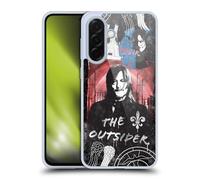 Head Case Designs Licenza Ufficiale The Walking Dead: Daryl Dixon L'Immigrato Grafica Custodia in Gel [Protezione di Grado Militare] Compatibile con Samsung Galaxy A36 5G