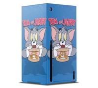 Head Case Designs Licenza Ufficiale Tom and Jerry Arte Del Personaggio Grafica Console Da Gioco Wrap Compatibile con Xbox Series X