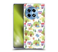 Head Case Designs Licenza Ufficiale Tom And Jerry Modello Ad Alberi Grafica Gokko Custodia in Gel [Protezione di Grado Militare] Compatibile con OnePlus 12R
