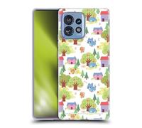 Head Case Designs Licenza Ufficiale Tom And Jerry Modello Ad Alberi Grafica Gokko Custodia in Gel [Protezione di Grado Militare] Compatibile con Moto Edge 40 PRO/Plus 2023