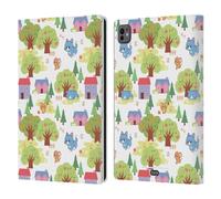 Head Case Designs Licenza Ufficiale Tom And Jerry Modello Ad Alberi Grafica Gokko Custodia Portafoglio in Pelle Compatibile con Apple iPad PRO 11 M4 2024