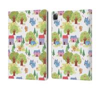 Head Case Designs Licenza Ufficiale Tom And Jerry Modello Ad Alberi Grafica Gokko Custodia Portafoglio in Pelle Compatibile con Apple iPad PRO 13 M4 2024