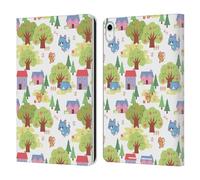Head Case Designs Licenza Ufficiale Tom And Jerry Modello Ad Alberi Grafica Gokko Custodia Portafoglio in Pelle Compatibile con Apple iPad 10.9 2022/2025