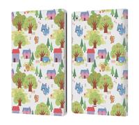 Head Case Designs Licenza Ufficiale Tom And Jerry Modello Ad Alberi Grafica Gokko Custodia Portafoglio in Pelle Compatibile con Apple iPad 10.2 2019/2020/2021