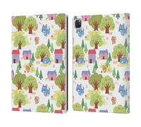Head Case Designs Licenza Ufficiale Tom And Jerry Modello Ad Alberi Grafica Gokko Custodia Portafoglio in Pelle Compatibile con Apple iPad PRO 12.9 2020/2021/2022